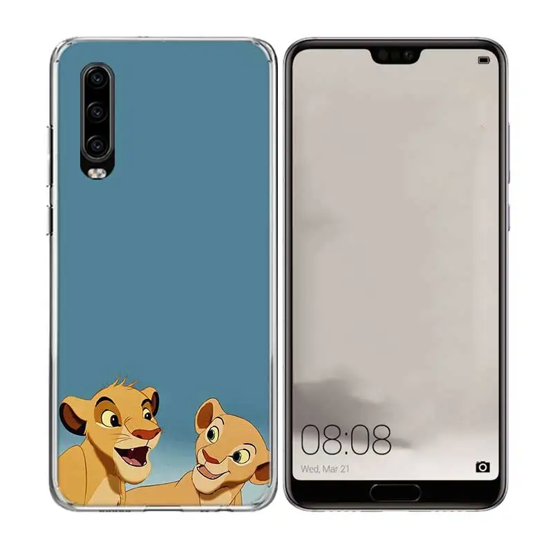 Силиконовый чехол Simba the Lion King для Huawei P30 P20 Mate 30 20 10 Pro P10 lite P Smart + Plus Z 2019 |