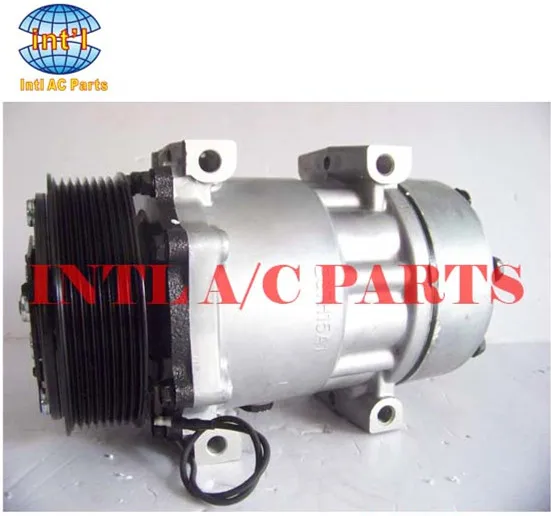 

air conditioning ac compressor PV8 pulley 12V kompressor FOR SANDEN SD709 7H15 SD-709 SD7H15 universal used