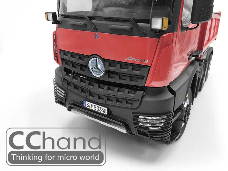CChand 1/14 BENZ AROCS прицеп грязевая головка светящийся светодиодный логотип +