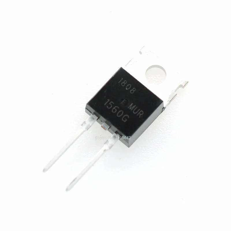 Диод для быстрого восстановления MUR1560G TO-220 MUR1560 TO220 U1560 RHRP1560 MUR1560CTG 10 шт. |