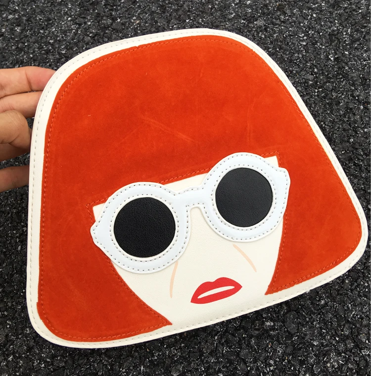 Забавная Персонализированная модная винтажная женская модельная Замшевая сумка