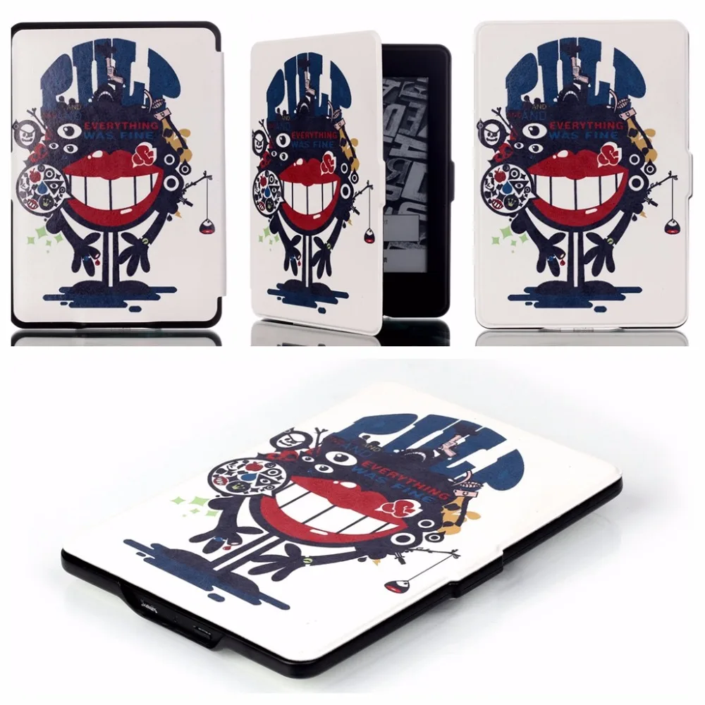 Чехол для Amazon Kindle Paperwhite 2015 кожаный чехол 6 дюймов магнитный оригинальный 2 3