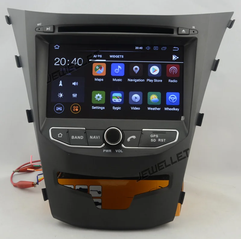 Octa core IPS экран Android 10 автомобильный DVD GPS Радио Навигация Для Ssangyong Korando новый Actyon 2014