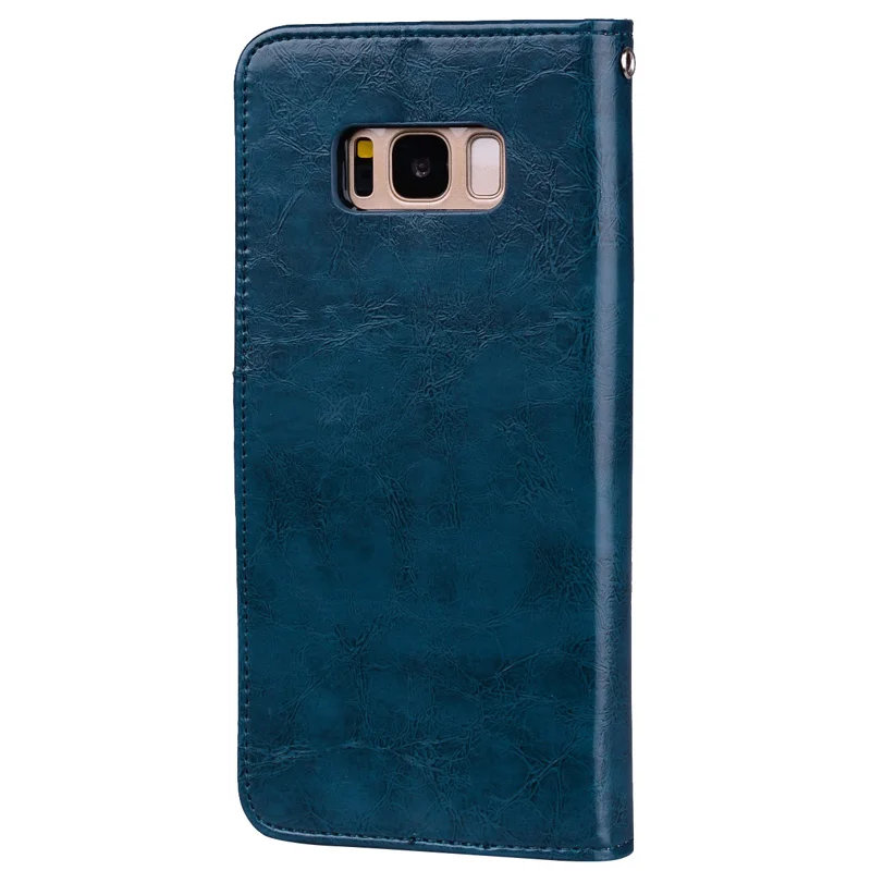Для Galaxy S8 Plus S7 S6 Edge S5 S4 mini G530 Note 8 Роскошный чехол для телефона Магнитный PU кожаный
