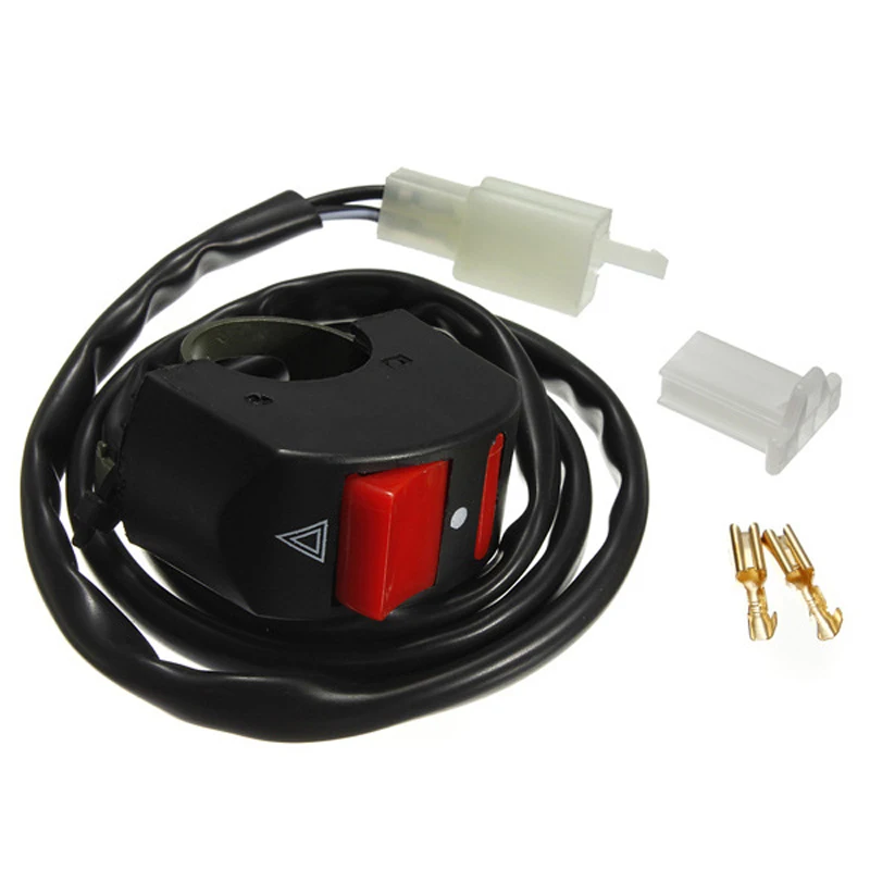 Универсальный Водонепроницаемый 12В сигнальная лампа мотоцикла переключатель