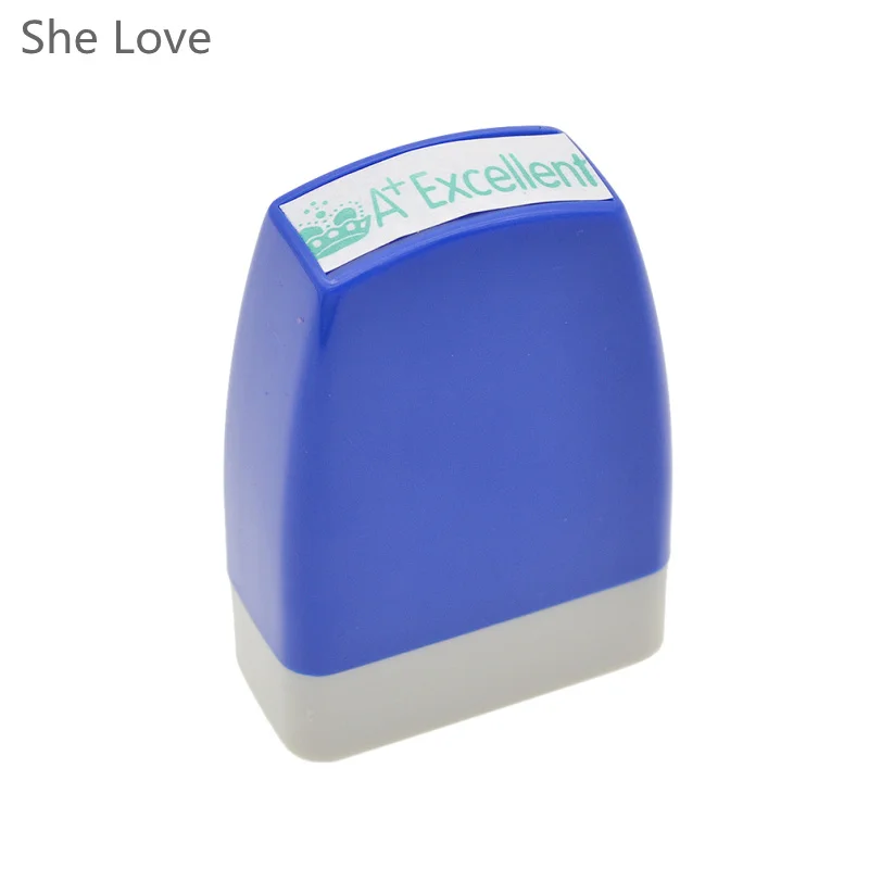 9 She Love Teacher штампы самописные резиновые английские слова, буквы, школьные штампы, Детские штампы для скрапбукинга - Цвет: 9