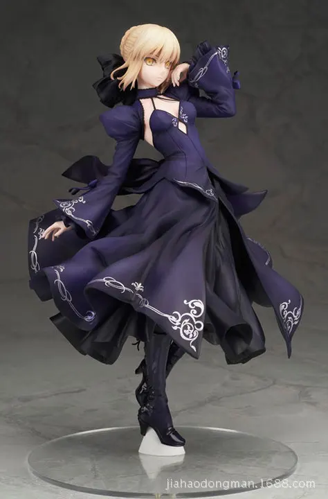 Япония Аниме Фигурка Fate Grand Order Saber Alter Dress Ver Сексуальная ПВХ Модель Коллекция украшения абсолютно новая игрушка 23 см
