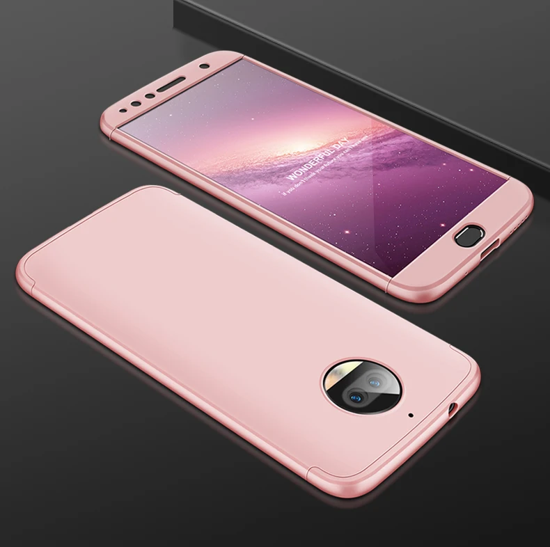 Чехол GKK 360 градусов для Moto G7 power G6 G5s Plus Letv Le 2 1S Full Le 2, чехол с полным покрытием