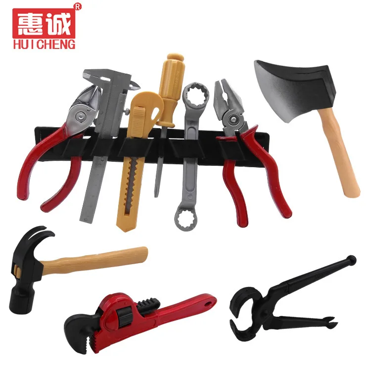 

A B random delivery Children's play house simulation multi-function repair tools Hacksaw 14-piece suit DIY educational toys