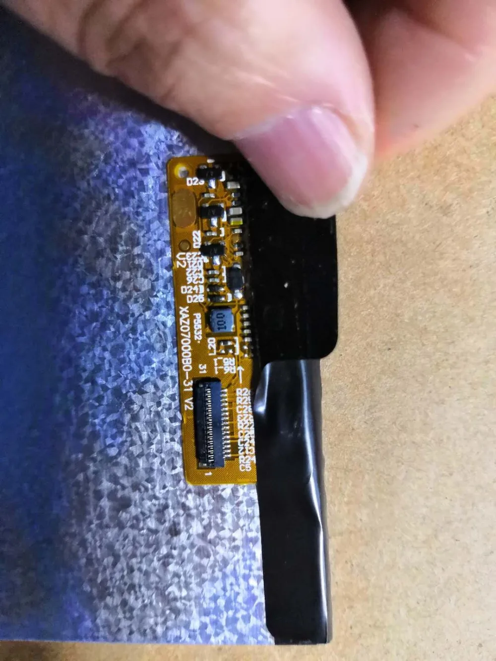 XAZSW7B335 XAZ07000B0 31 7 дюймовый 31pin LCD|ЖК-экраны и панели для планшетов| |