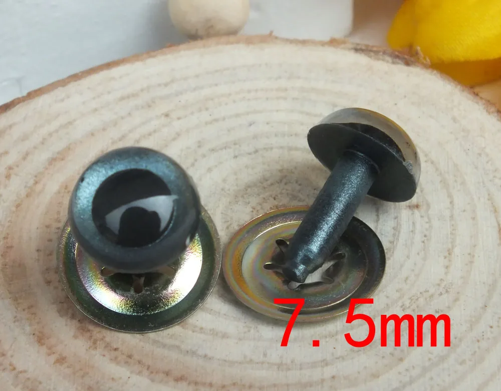 Бесплатная доставка! 100 шт. 7 5 мм темно серый цвет японская ручная роспись