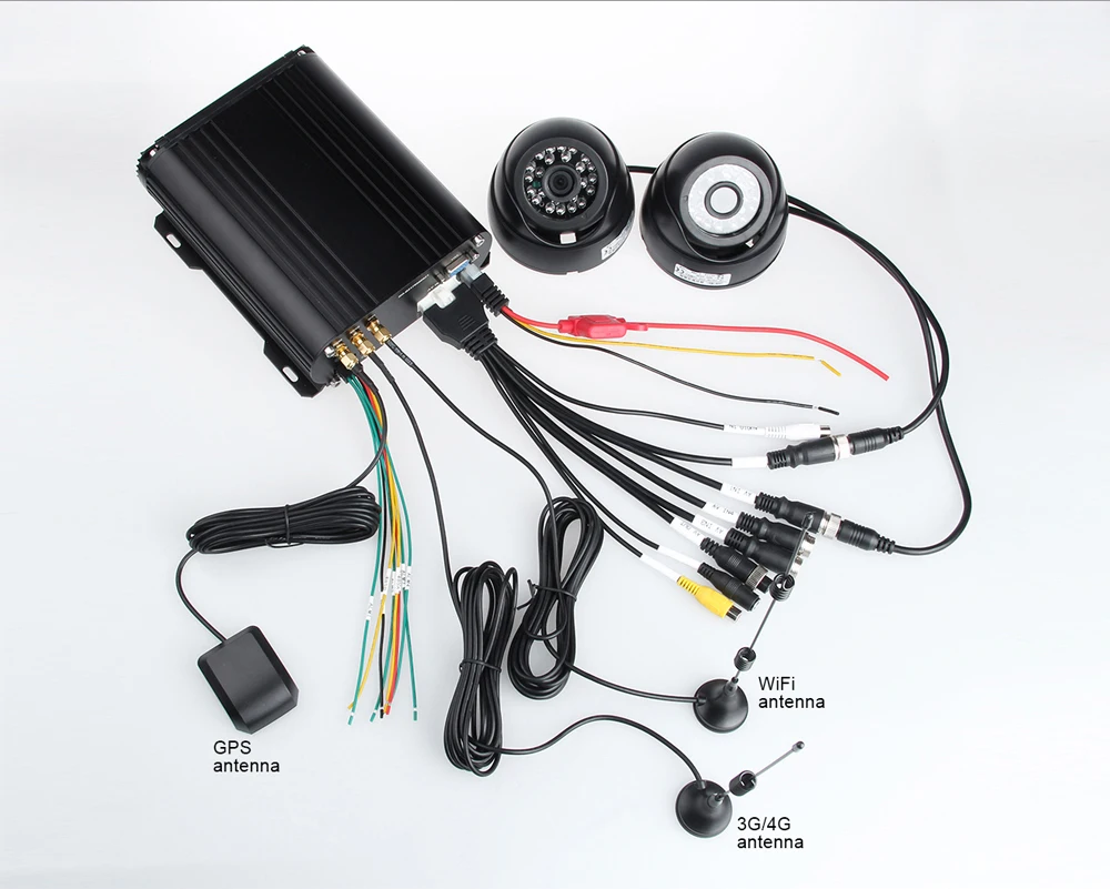 Gision 4 канала AHD 1080P Wifi GPS 4G HDD Автомобильный видеорегистратор Mdvr + 4x2 0 MP обратный