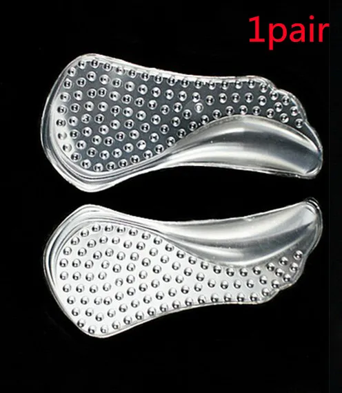 1 пара стельки на полукаблуке мягкие гелевые силиконовый корсет для стоп обуви