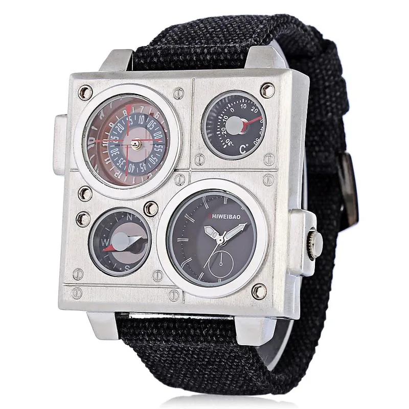 2021 SHIWEIBAO men boys Multifunctional waterproof military wrist watches gentlemen cool nylon fashion compass personality watch | Наручные