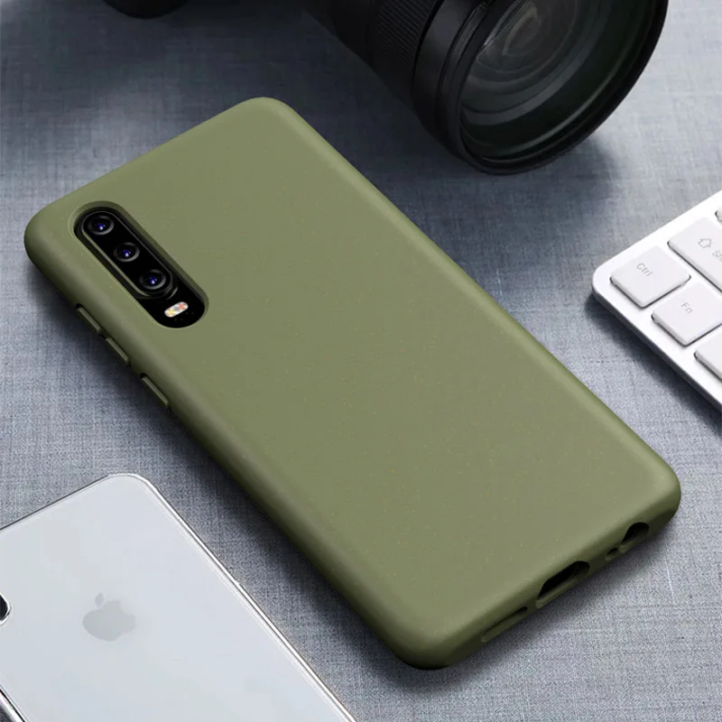 ITEUU звездное небо Мягкий противоударный чехол для huawei P30 P30 Pro P30 Lite чехол s противоударный ТПУ задняя крышка P30 P30PRO P30LITE - Цвет: Армейский зеленый