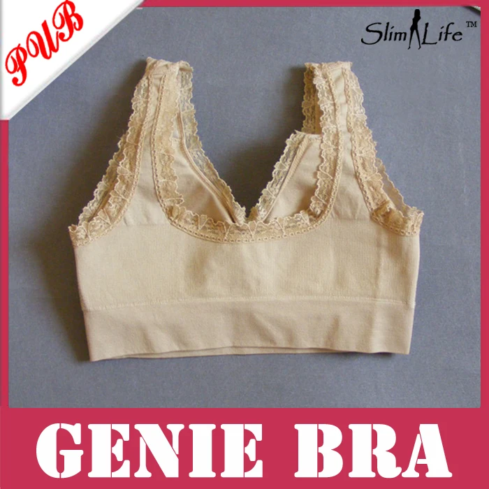 New lace Genie Bra seamless bras with removeable pads 5 sizes 3 colors 600pcs Free shipping | Женская одежда