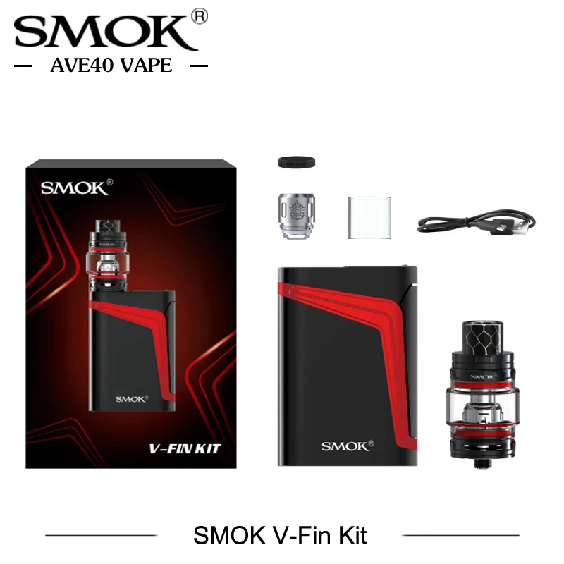 Удивительно! V FIN мАч встроенный аккумулятор электронные сигареты SMOK 8000 комплект