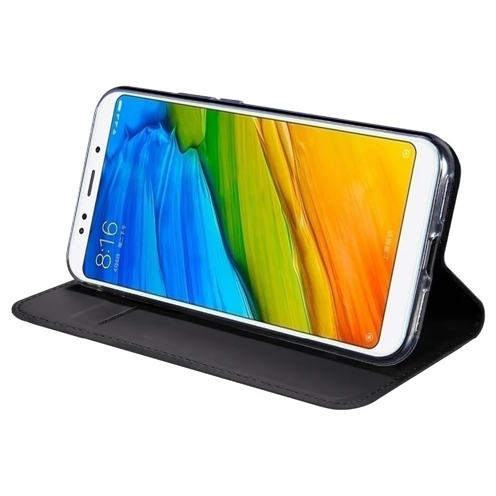 Для Redmi 5 5A случаях Подставка телефон карман держатель карты бумажник чехол GOGO
