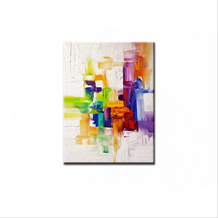 

Новинка 100%, ручная роспись на холсте, картина маслом, Высококачественные бытовые картины, современные абстрактные картины для домашнего де...