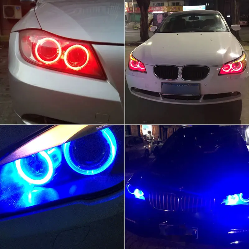 Светодиодный фонарь Angel Eyes 2 шт. без ошибок для BMW E39 E83 E60 E61 E53 E64 E65 E66 светодиодный