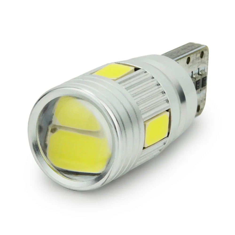 Safego 2X T10 W5W светодиодный 6 SMD 5630 без ошибок 194 168 светильник лампа для парковки