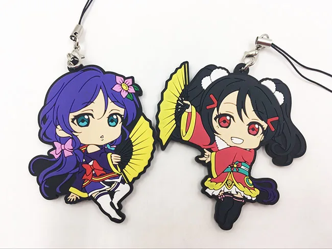 Брелок из аниме Love Live Нико Рин Umi маки Чика Рико Йоши куникида кэнан резиновый