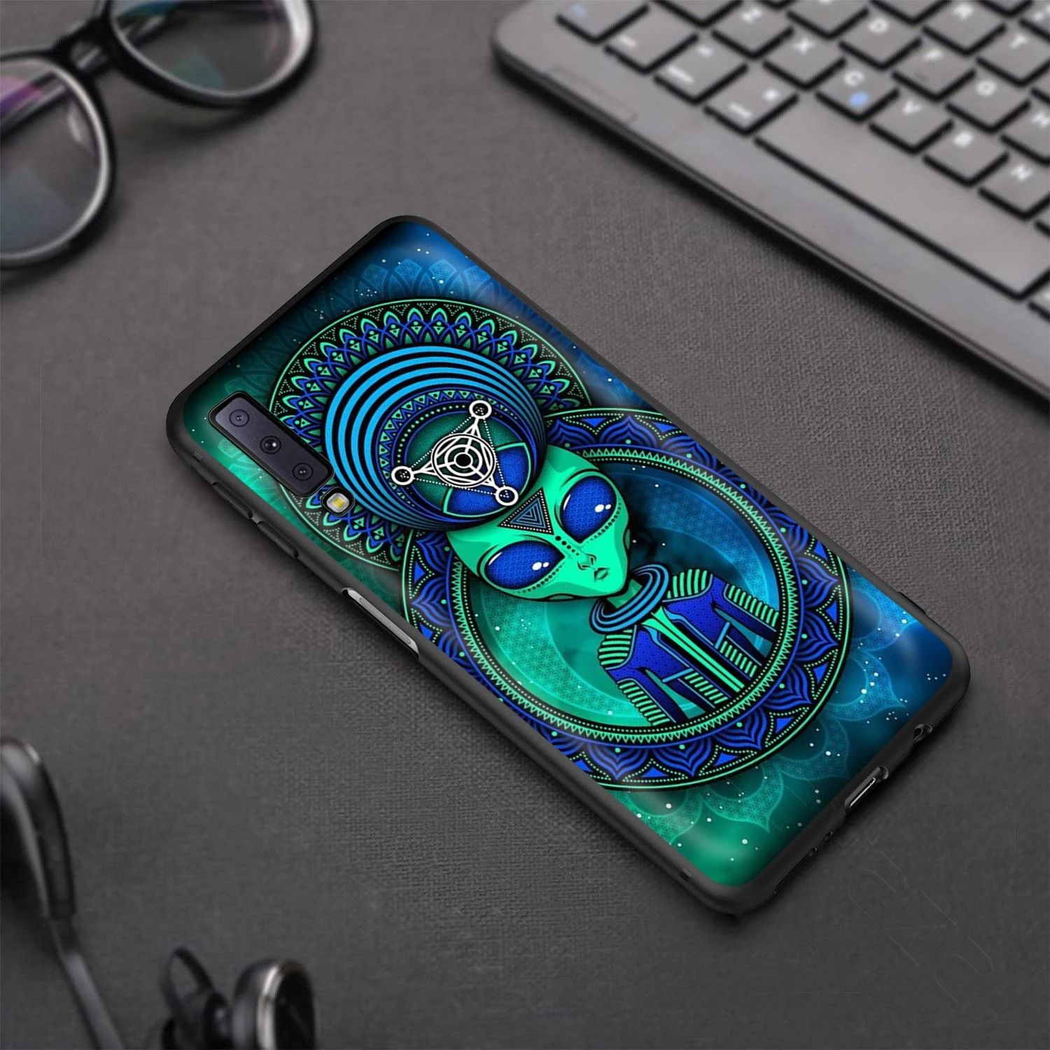 Психоделический чехол Trippy для Samsung Galaxy S20 S10 S9 S8 S7 S6 Plus Note 9 8 M30 M20 M10 Edge Lite Ultra |