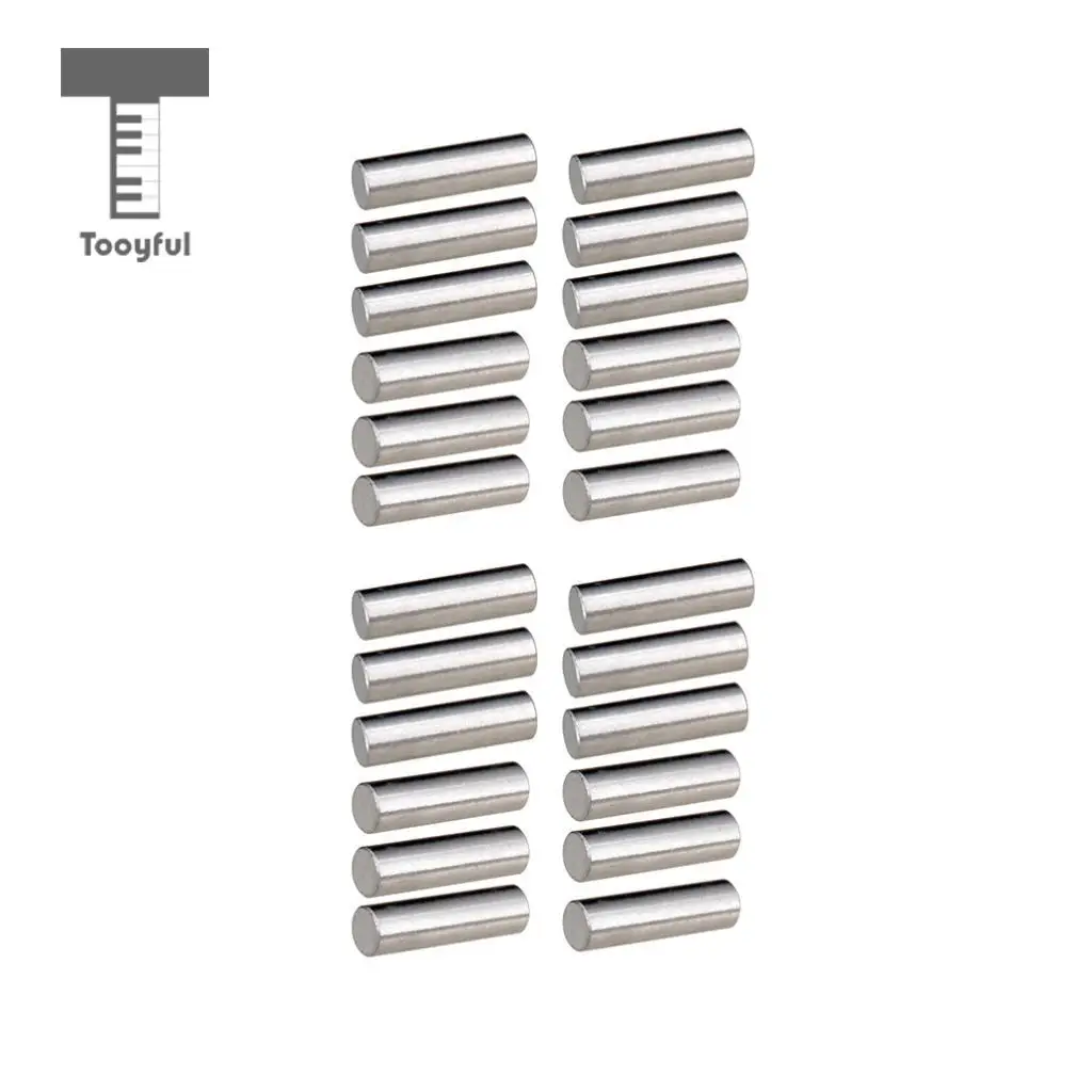 Tooyful 24 шт Alnico 5 Humbucker Пикап Polepiece пикап Магнит пули стержни для частей