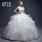 Жемчужные Роскошные Модные свадебные платья с бусинами без бретелек Новинка 2021 корейские многоярусные платья принцессы невесты из органзы