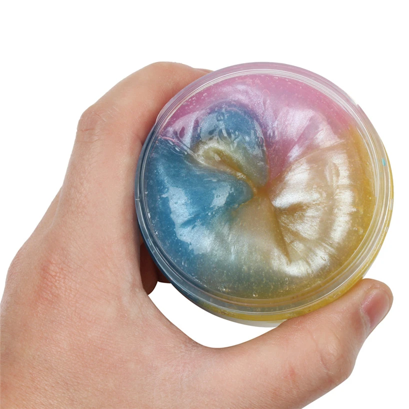 Глиняные игрушки Снежная грязь пушистая слизь ароматизированное снятие стресса