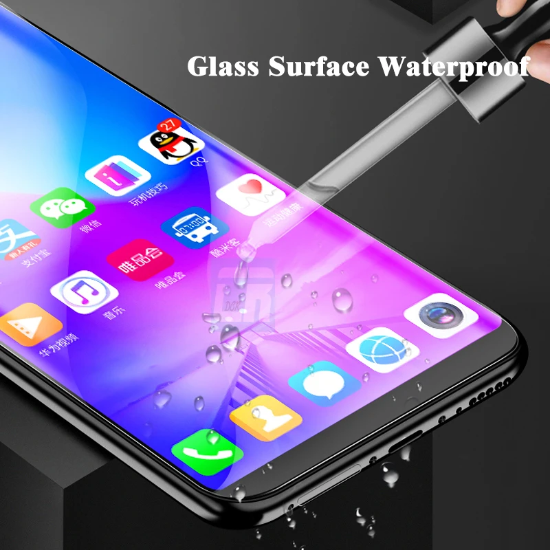 Защитное стекло с полным покрытием для VIVO Y93 Z3i Z1 Y83 закаленное X21i Y71 X21 UD анти