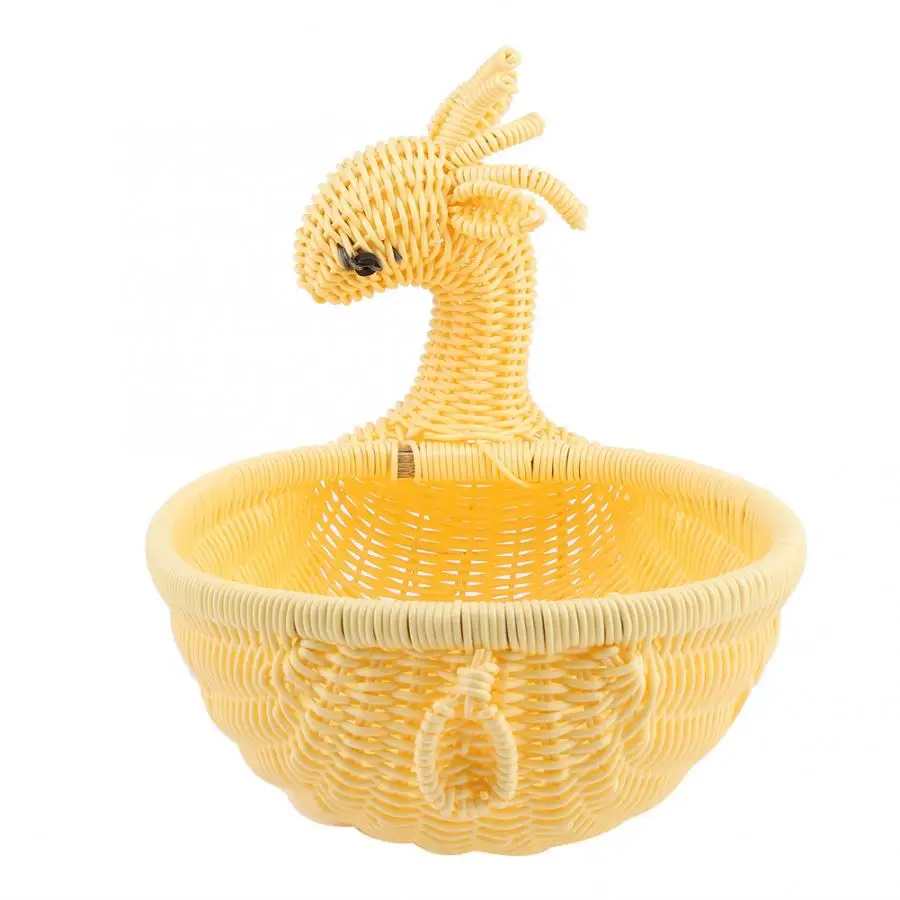 Висячая корзина в форме оленя для хлеба ручная из ротанга инструмент выпечки