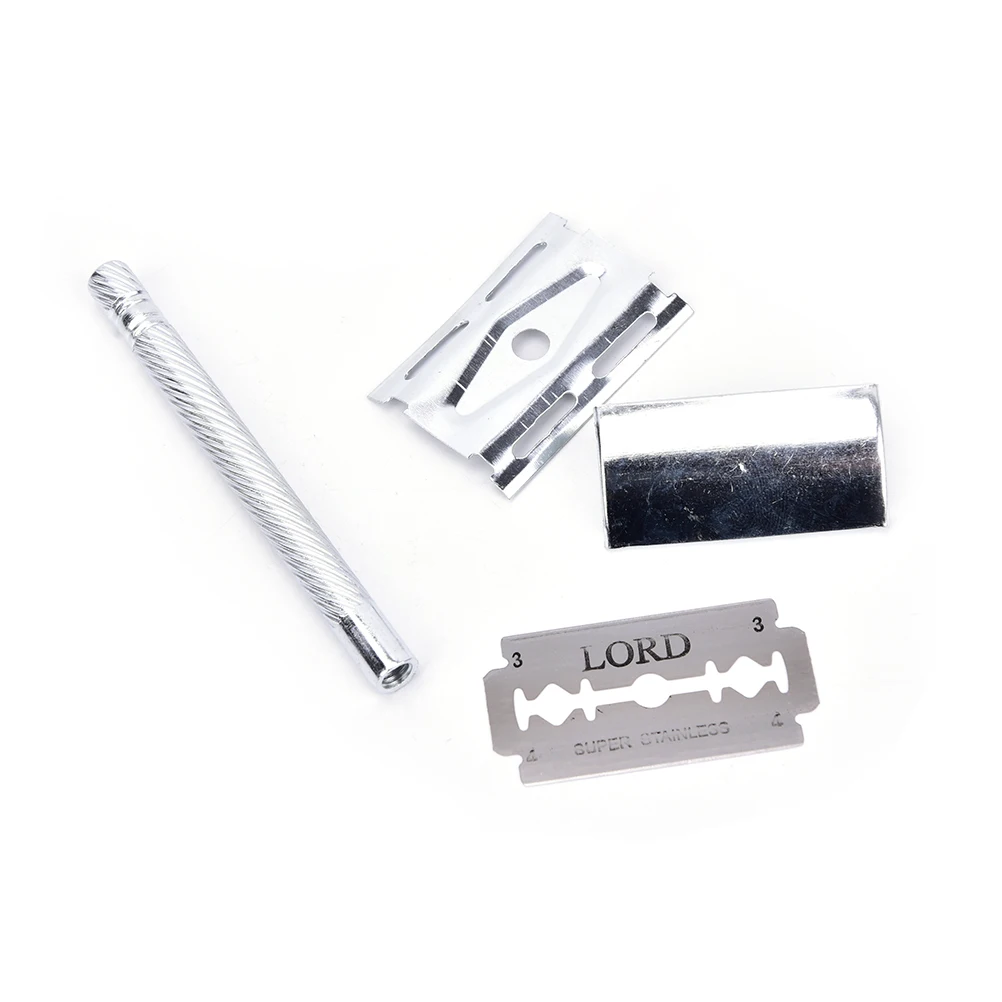 Горячая Распродажа практичная безопасная Мужская бритва с двумя лезвиями для