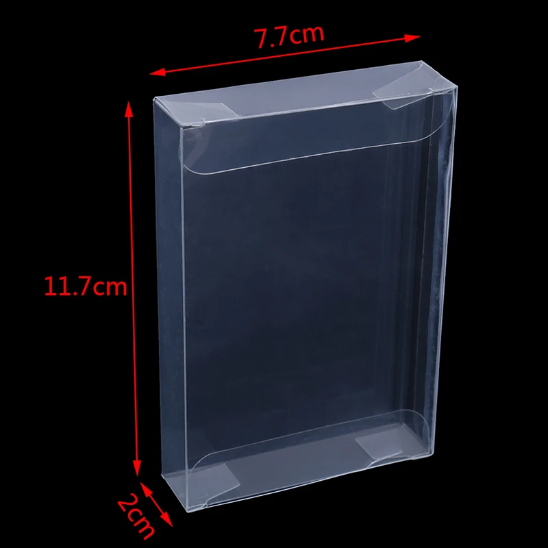 10 шт./лот прозрачный ящик для тележек Футляр картриджей NAD N64 защита CIB|Чехлы| |