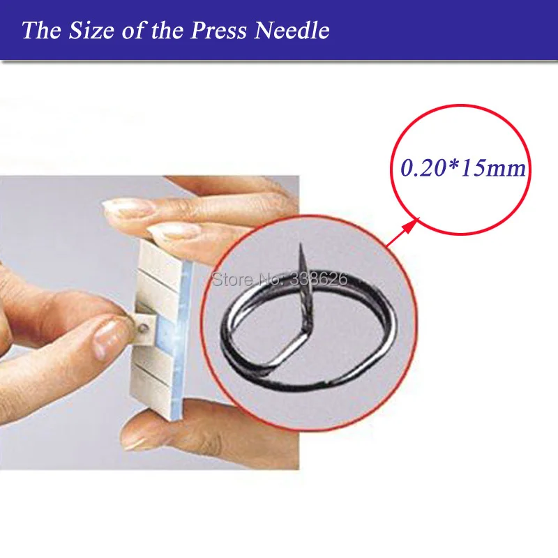 2014 hot sale free shipping huanqiu ear acupuncture needle press auricular needles 0.22*1.3mm of |