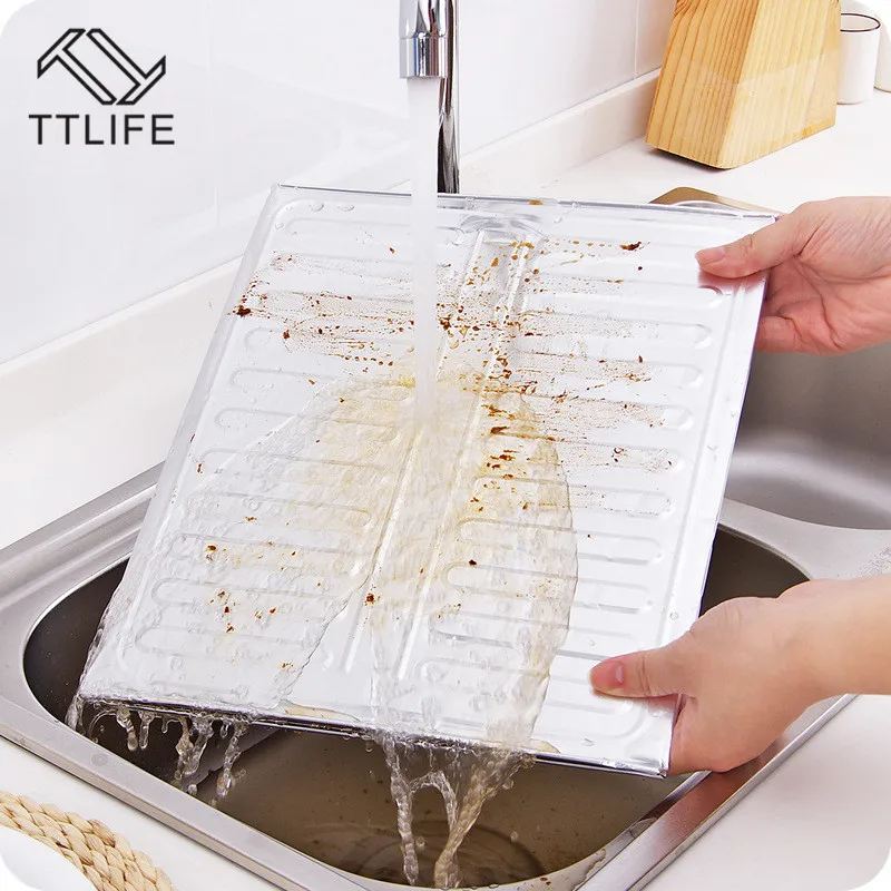 

Kitchen Frying Pan Oil Splash Protection Screen Cover Gas Stove Anti Splatter Shield Guard Oil Divider Splash Proof Baffle Tools