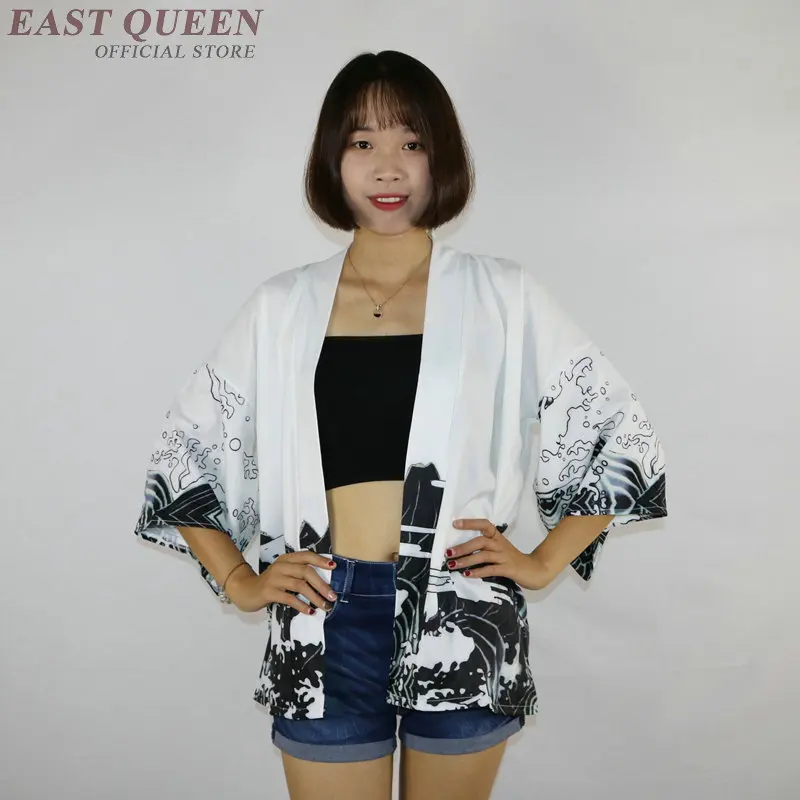 Кимоно Kimonos женское кимоно кардиган для косплея рубашка блузка женщин японский