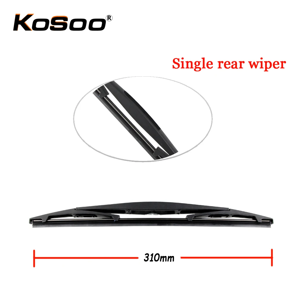 Автомобильная осветительная система KOSOO дворники заднего стекла для Renault Sport 310 мм