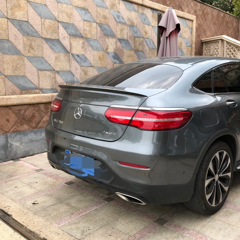 MONTFORD подходит для Benz Coupe GLC300 GLC200 GLC260 спойлер 2017 автомобиля ABS пластик Неокрашенный