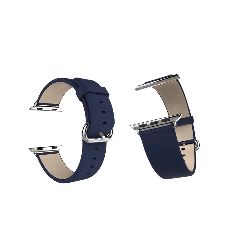 Ремешок для Apple Watch 42 мм/38 мм женский браслет с адаптером из натуральной кожи теленка серии 2 и 1.