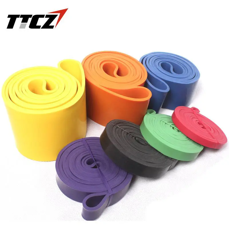 Резистентные ленты для упражнений петля силовых тренировок фитнеса и йоги