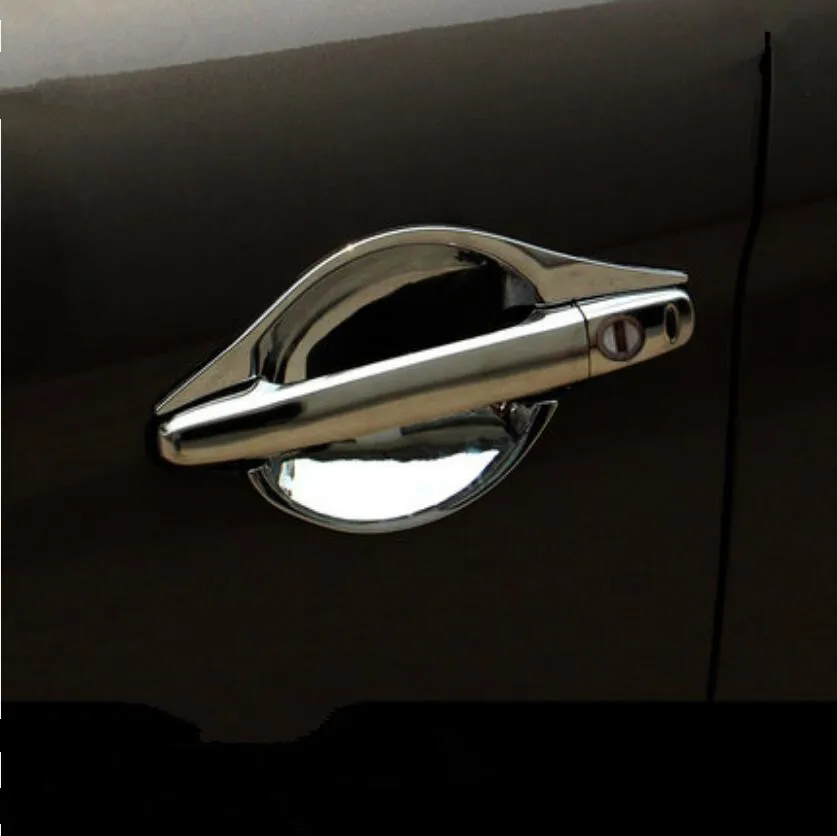 Автомобильный Стайлинг украшение для внешней дверной ручки чехол-наклейка Mitsubishi