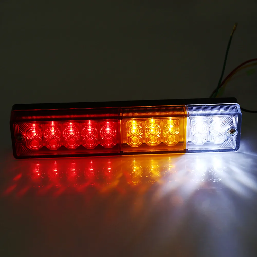 2 шт. 12V/24V прицеп света светодиодный Стоп задний стоп сигнал Фары заднего хода