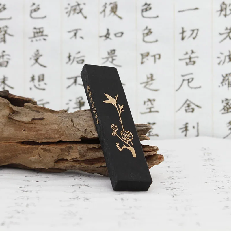Китайская традиционная чернильная палка Sumi-e однотонные чернила Sumi Anhui Lao Hui Kai Wen Mo