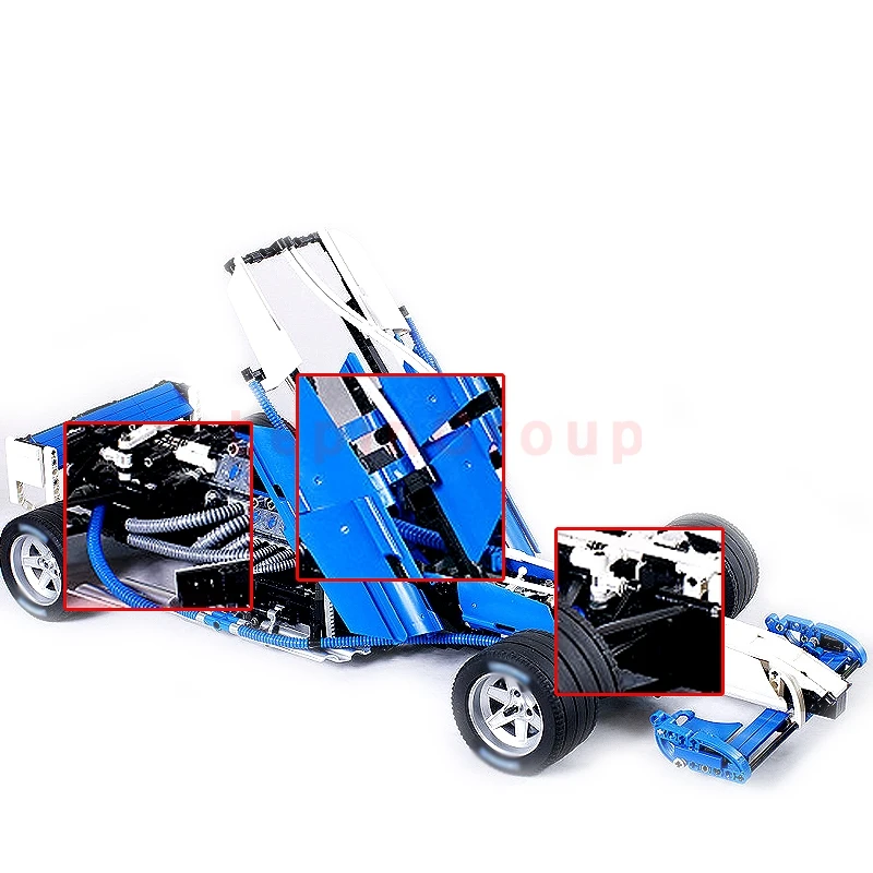 LP 20022 оригинальные технические наборы The Williams F1 Team Racer развивающие строительные
