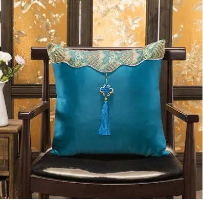 Чехол для подушки в китайском стиле с бахромой чехол дивана декоративный