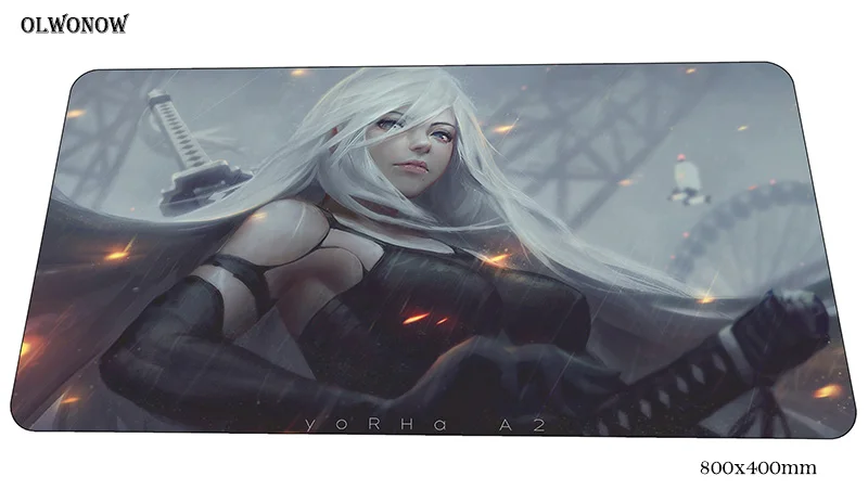 Size 800x400x2mm НИР коврик для мыши 80x40 см игровой коврик для мыши Xl ноутбук с алюминиевым корпусом стол коврик гаджет padmouse игры pc gamer коврики геймпад - Цвет: Size 800x400x2mm