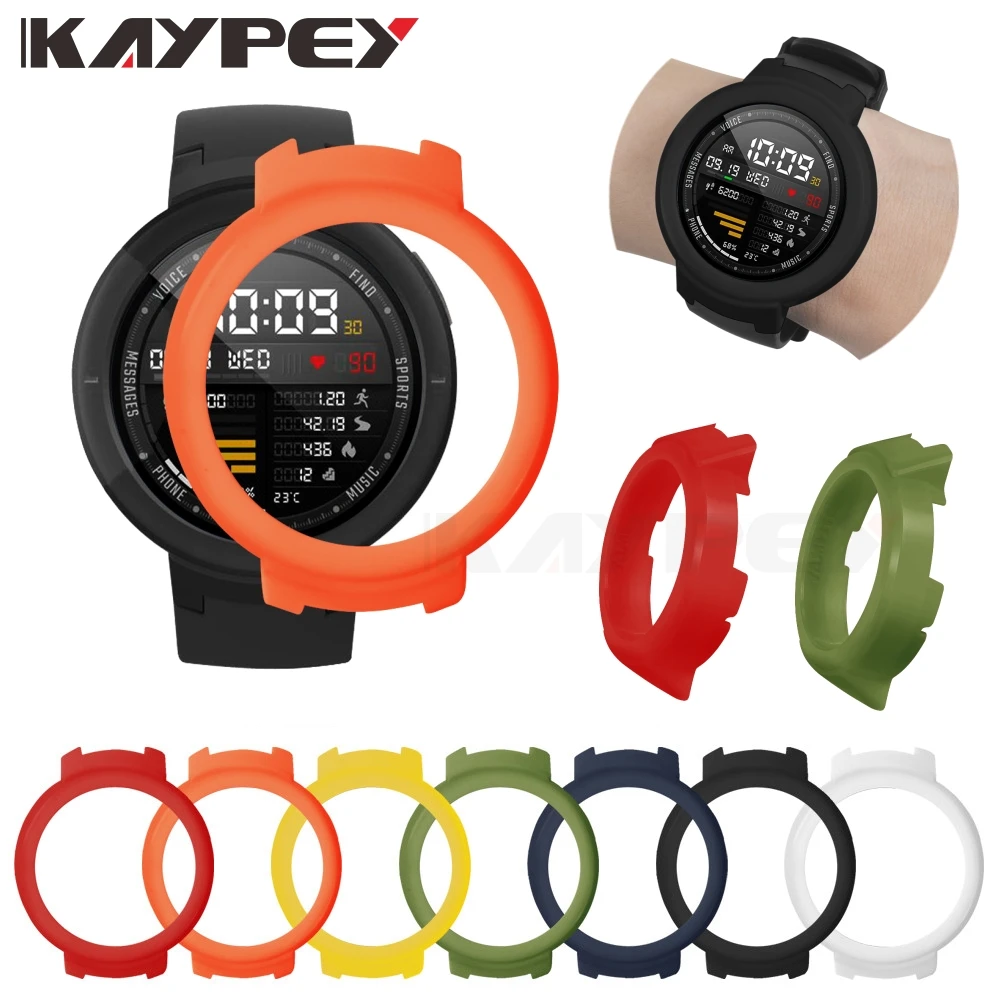 Ультратонкий чехол для часов из поликарбоната Xiaomi Huami Amazfit Verge 3 цветной защитный