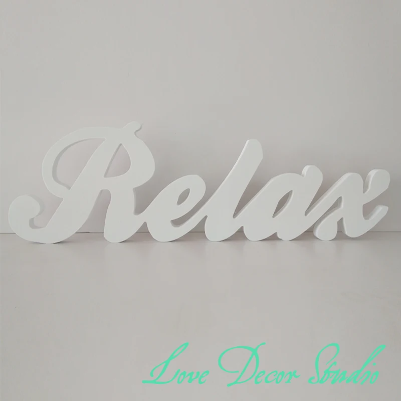 Free Shippingwedding decoration letters Custom3D Relax 3D Letters 15cm tall|letters 15cm|letter 3dletter |