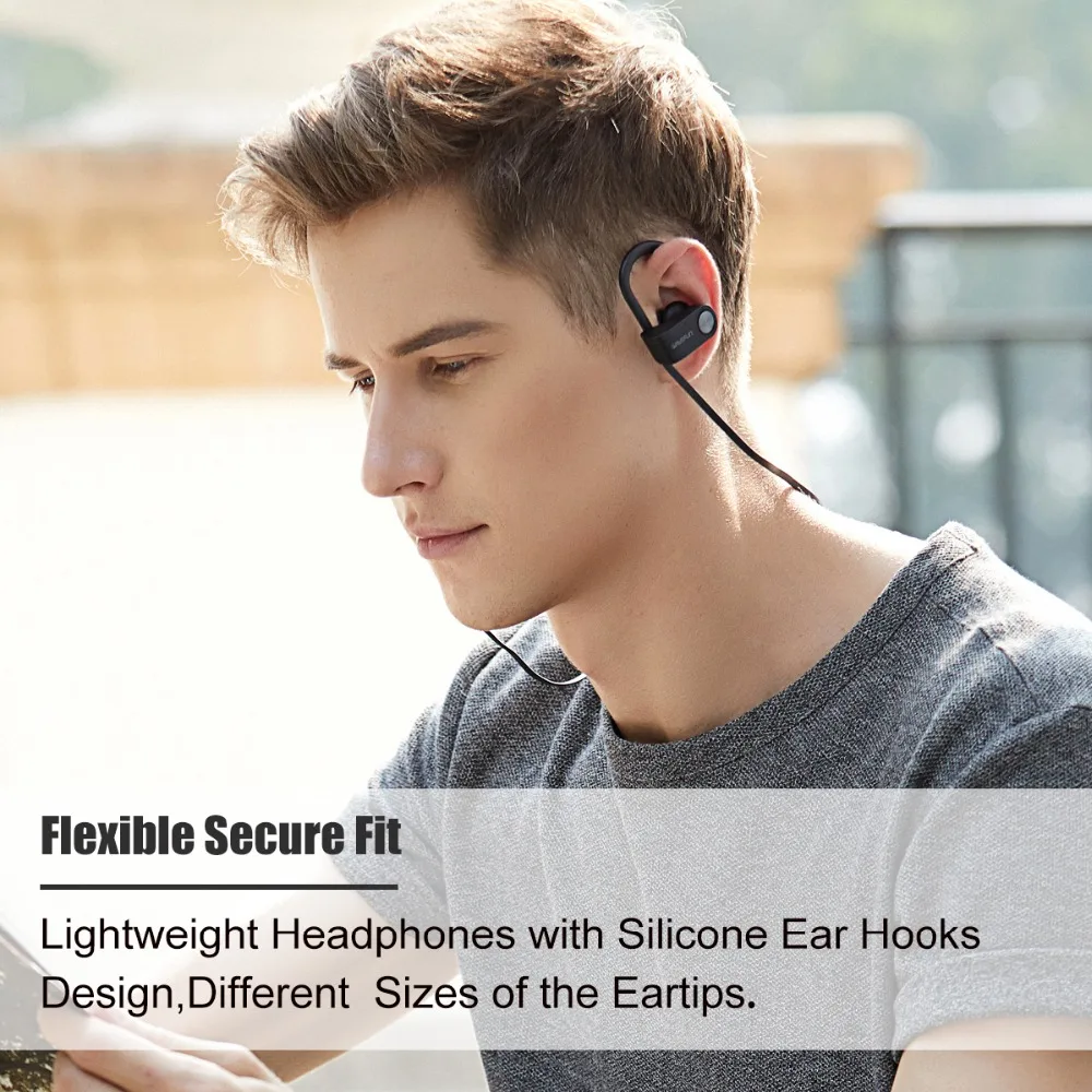 Wavefun X Buds бас Bluetooth наушник с зацепкой на ухо спортивные наушники микрофоном для